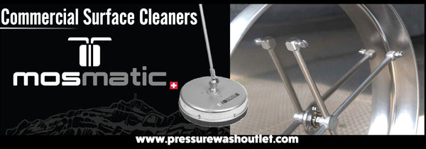 COMMERCIAL SERIES SURFACE CLEANERS by MOSMATIC